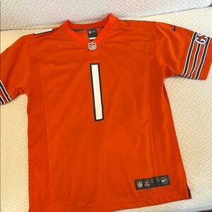 Nike Orange Athletic Jersey Vibrant Mesh Design